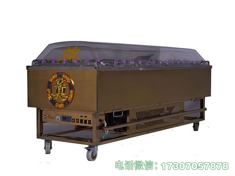遗体存储冰棺专为遗体长期存储设计，制冷强劲、密封性极佳，防腐效果优异，适配殡仪馆、遗体存放中心，便于规范化管理。