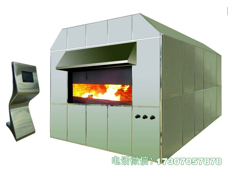 遗物焚烧火化炉集火化焚烧于一体，焚烧彻底、环保达标，适配殡仪馆、火葬场遗物处理。