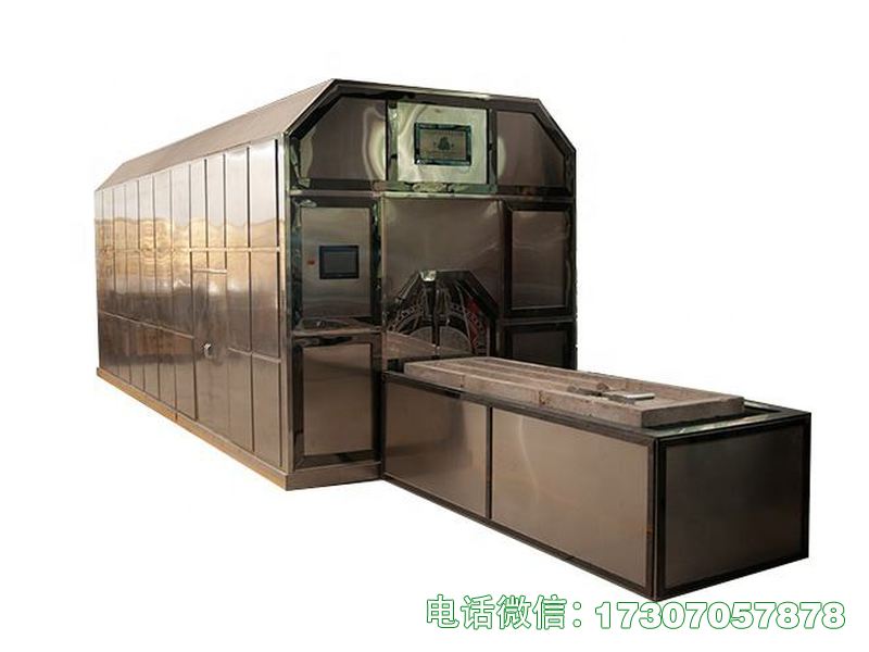 火葬场合规火化炉性能稳定、环保减排，专为火葬场设计，满足合规、高效、规模化作业需求。
