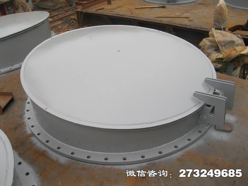 桥西管道口圆形拍门