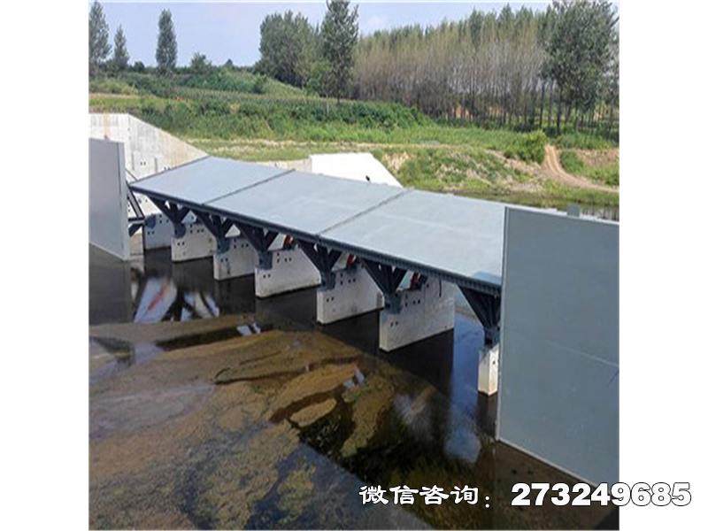 桥西水库翻板闸门
